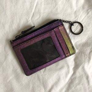 Coach Iridescent Skinny ID Case